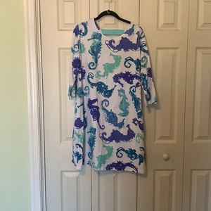 Comfortable stretchy summer dress.